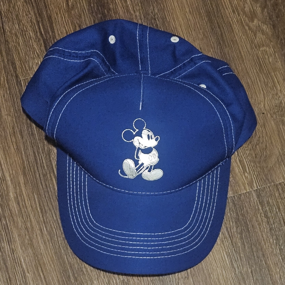 Wishes Come In True Blue Mickey Mouse Cap